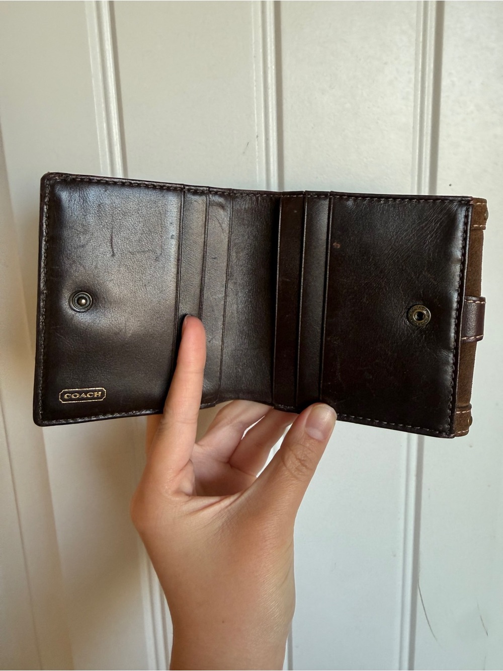 Coach Mini Soho Wallet with Rivets - Picture 7 of 9